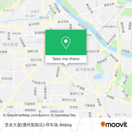 贵友大厦(通州梨园店)-停车场 map