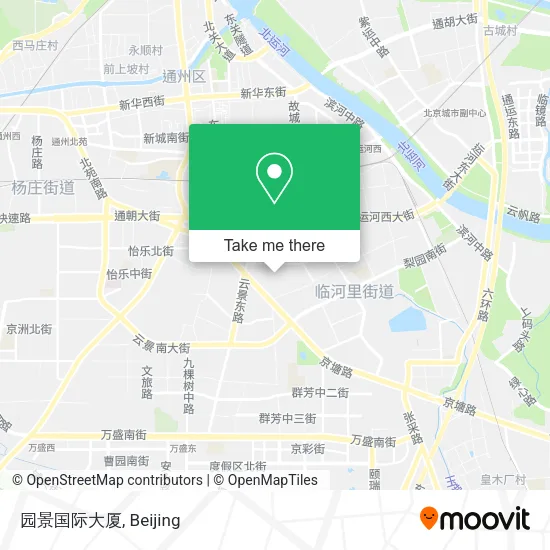 园景国际大厦 map