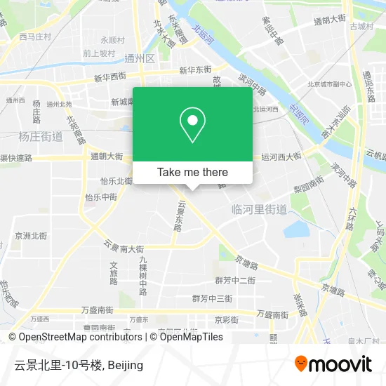 云景北里-10号楼 map