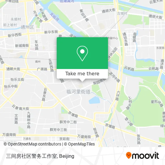 三间房社区警务工作室 map