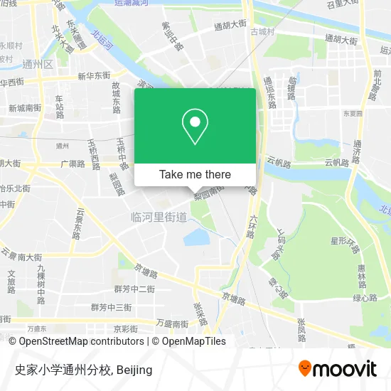 史家小学通州分校 map