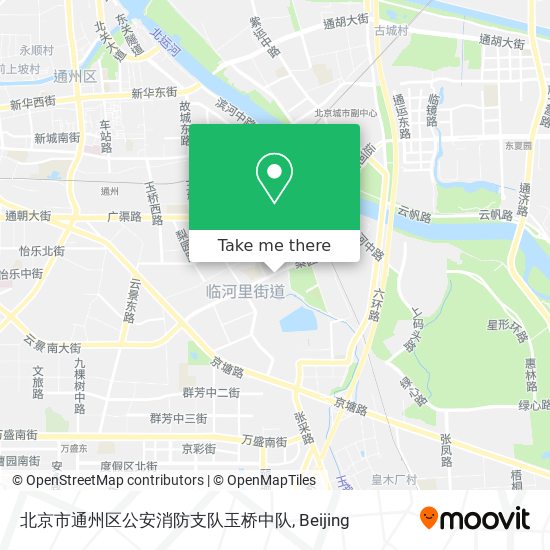 北京市通州区公安消防支队玉桥中队 map