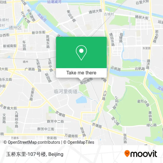 玉桥东里-107号楼 map