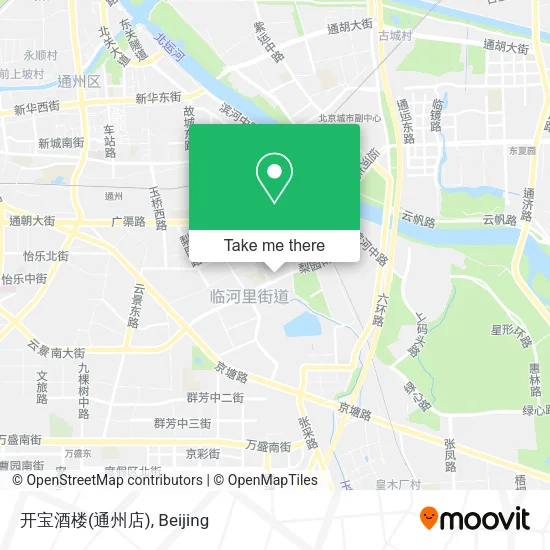 开宝酒楼(通州店) map
