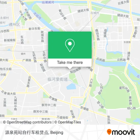 源泉苑站自行车租赁点 map