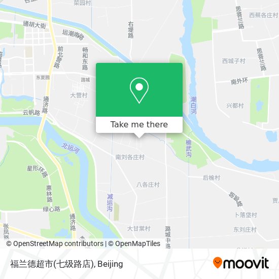 福兰德超市(七级路店) map