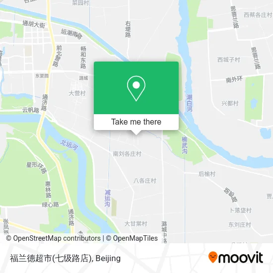 福兰德超市(七级路店) map