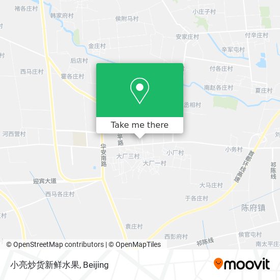 小亮炒货新鲜水果 map