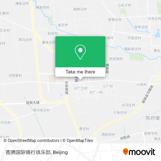 图腾国际骑行俱乐部 map
