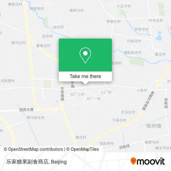 乐家糖果副食商店 map