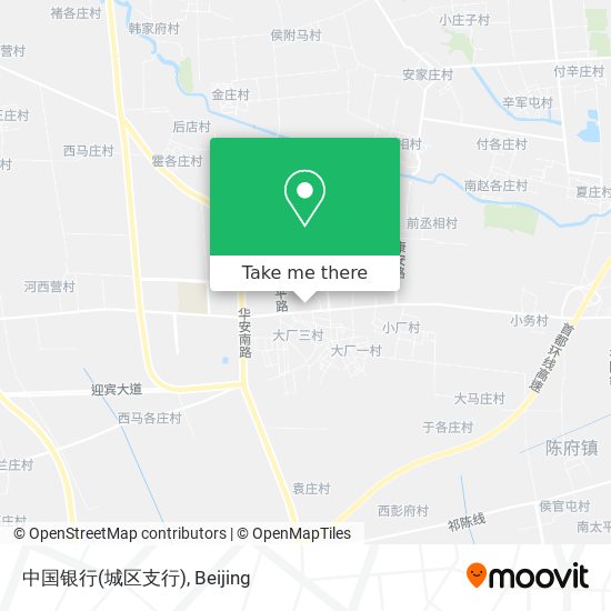 中国银行(城区支行) map