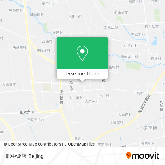 职中饭店 map