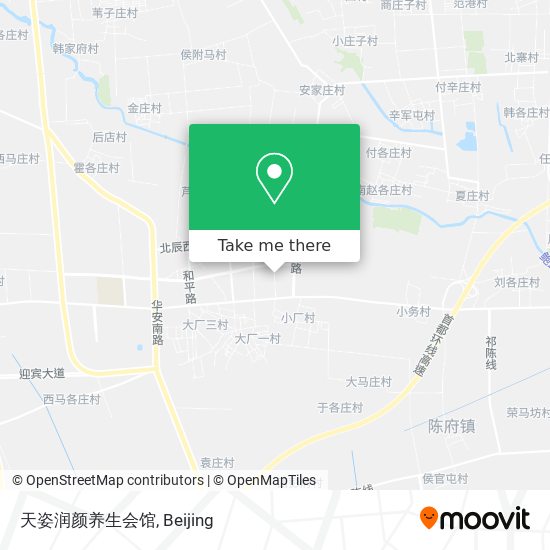天姿润颜养生会馆 map