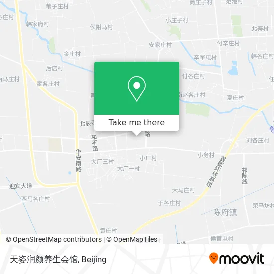天姿润颜养生会馆 map