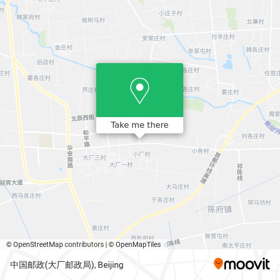 中国邮政(大厂邮政局) map