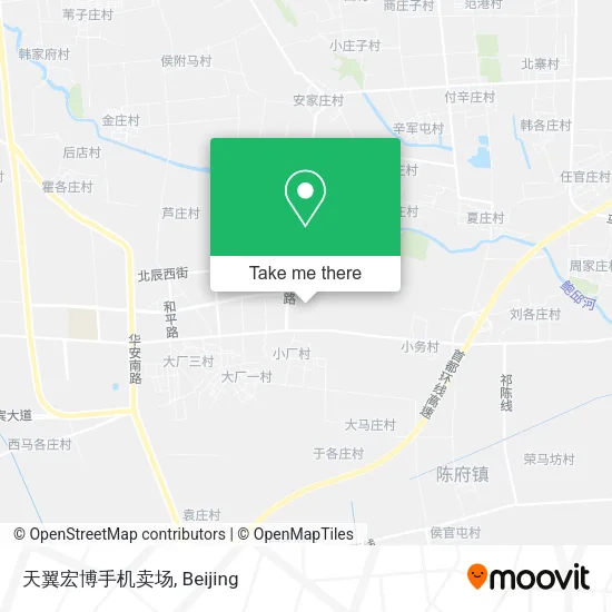天翼宏博手机卖场 map