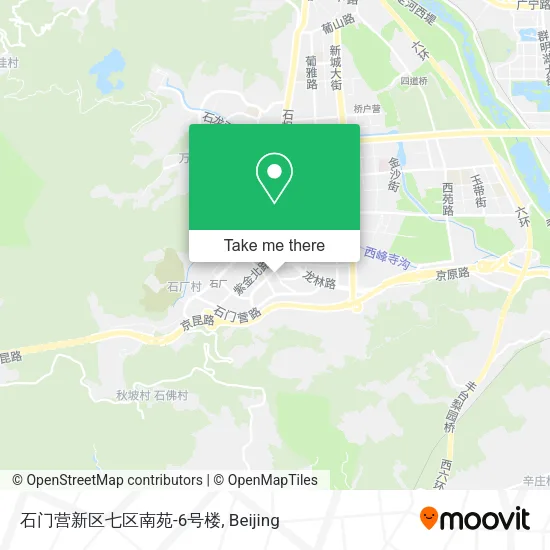 石门营新区七区南苑-6号楼 map