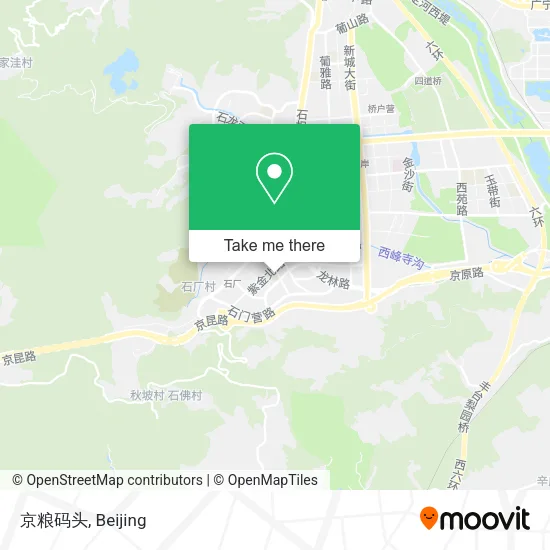 京粮码头 map
