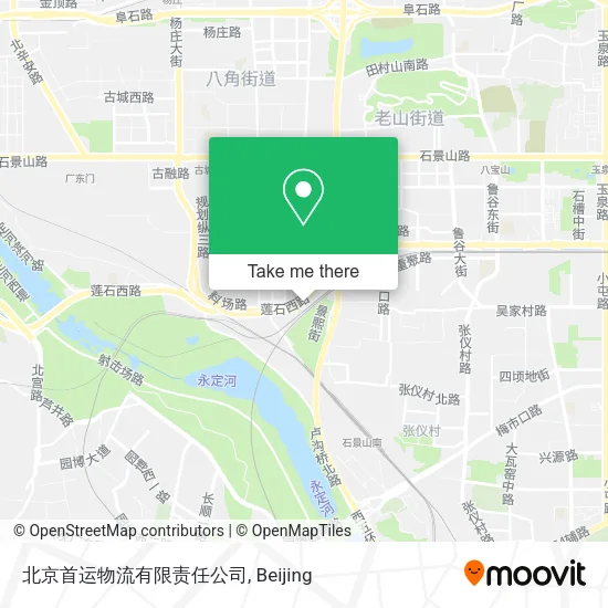 北京首运物流有限责任公司 map