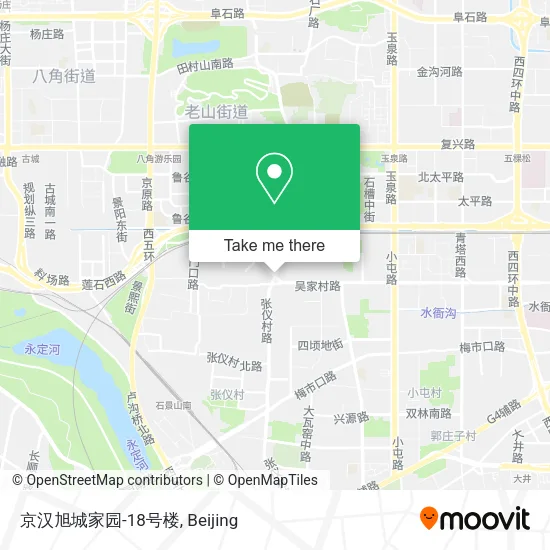 京汉旭城家园-18号楼 map