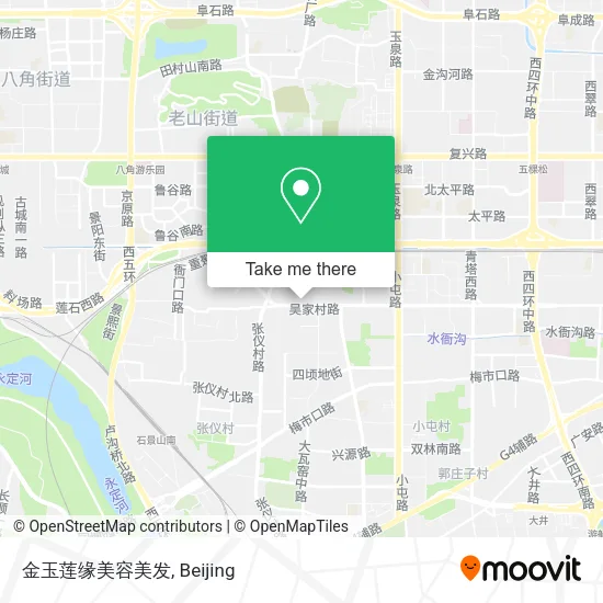 金玉莲缘美容美发 map