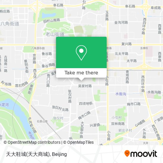 天大鞋城(天大商城) map