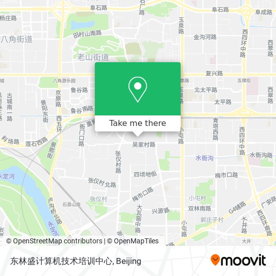 东林盛计算机技术培训中心 map