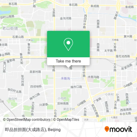即品担担面(大成路店) map