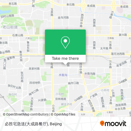 必胜宅急送(大成路餐厅) map