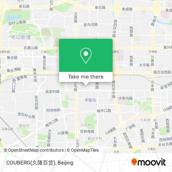 COUBERG(久隆百货) map