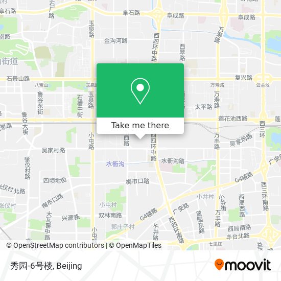 秀园-6号楼 map