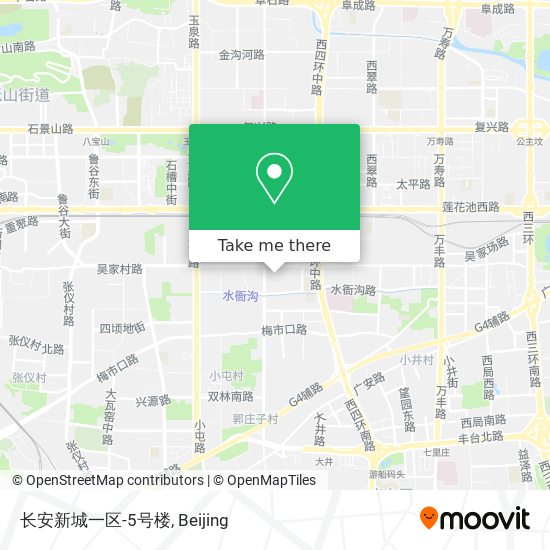 长安新城一区-5号楼 map