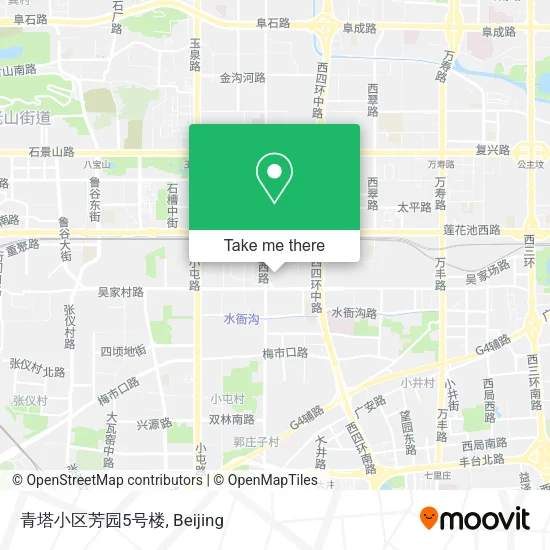 青塔小区芳园5号楼 map