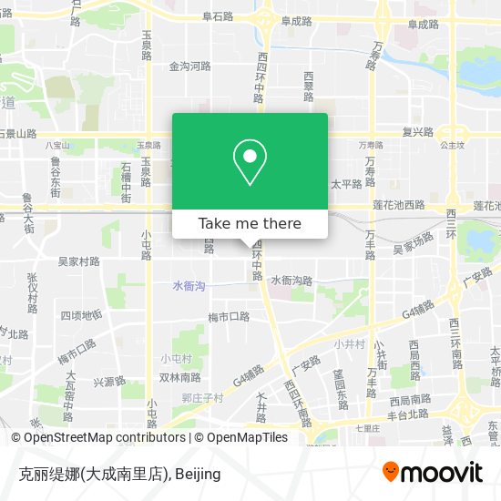 克丽缇娜(大成南里店) map