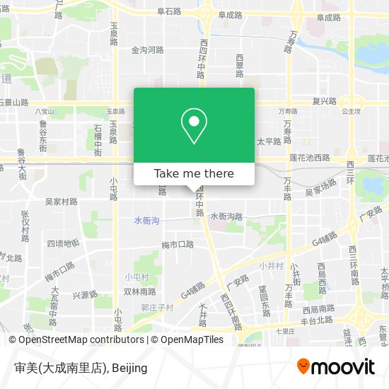 审美(大成南里店) map