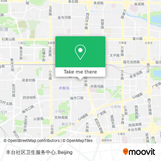 丰台社区卫生服务中心 map