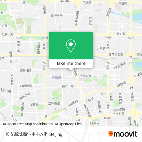 长安新城商业中心A座 map