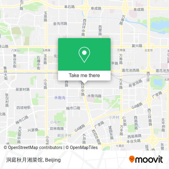 洞庭秋月湘菜馆 map