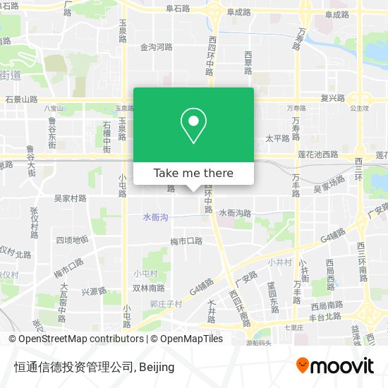 恒通信德投资管理公司 map