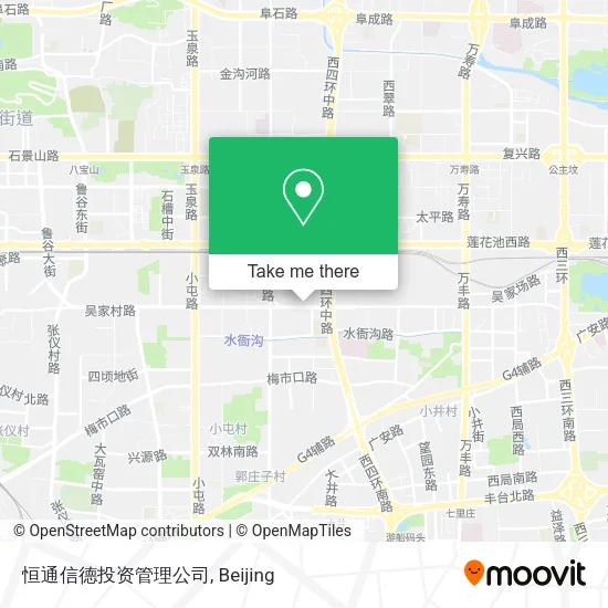 恒通信德投资管理公司 map