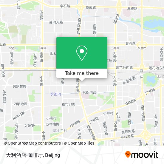 天利酒店-咖啡厅 map
