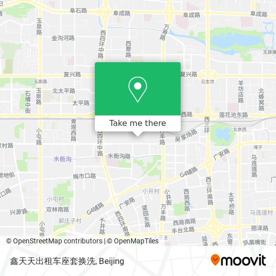 鑫天天出租车座套换洗 map