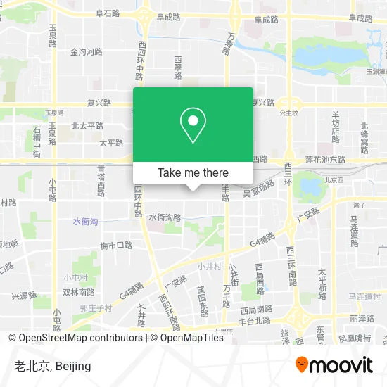 老北京 map