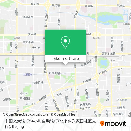 中国光大银行24小时自助银行(北京科兴家园社区支行) map