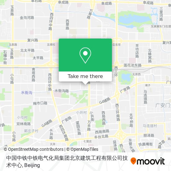 中国中铁中铁电气化局集团北京建筑工程有限公司技术中心 map