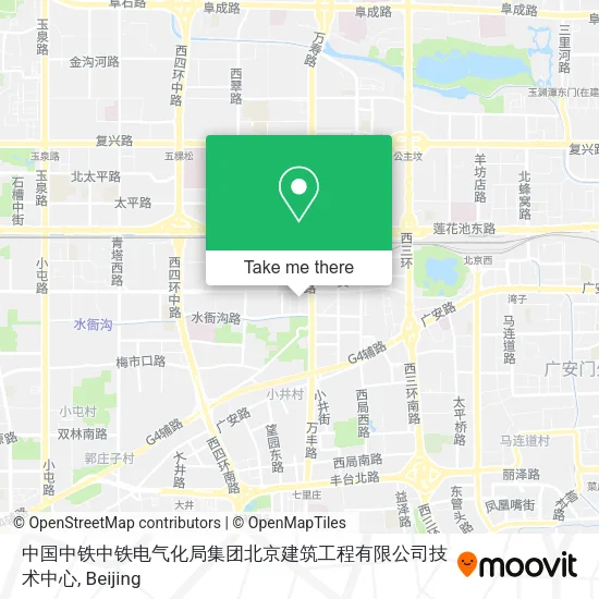 中国中铁中铁电气化局集团北京建筑工程有限公司技术中心 map