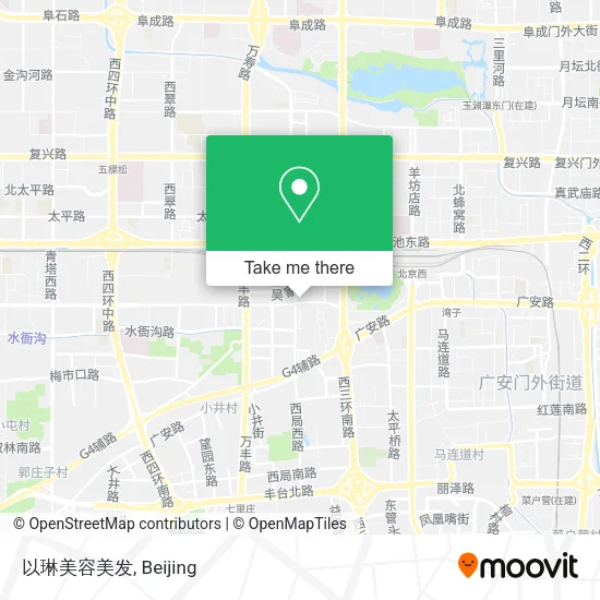 以琳美容美发 map