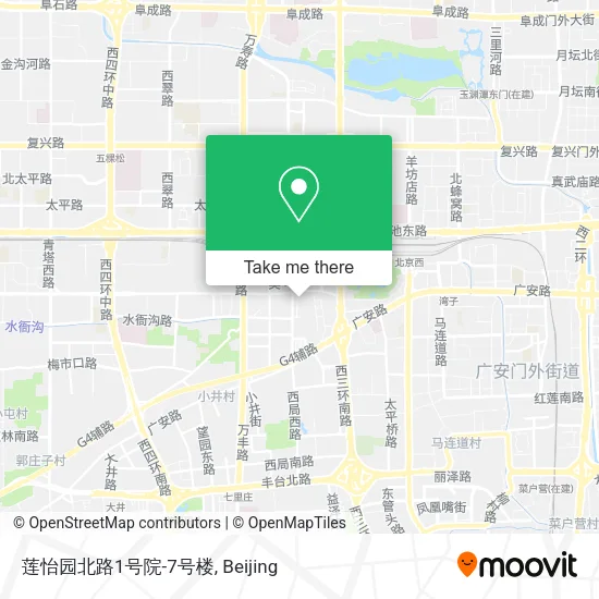 莲怡园北路1号院-7号楼 map
