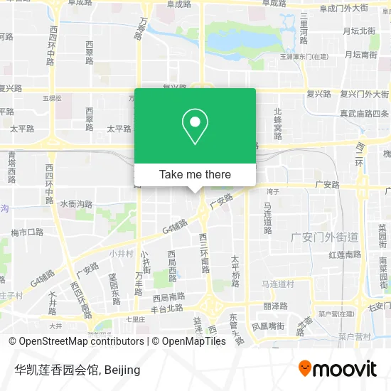 华凯莲香园会馆 map