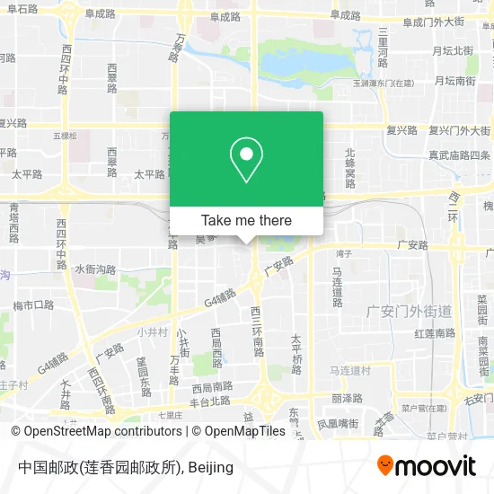 中国邮政(莲香园邮政所) map